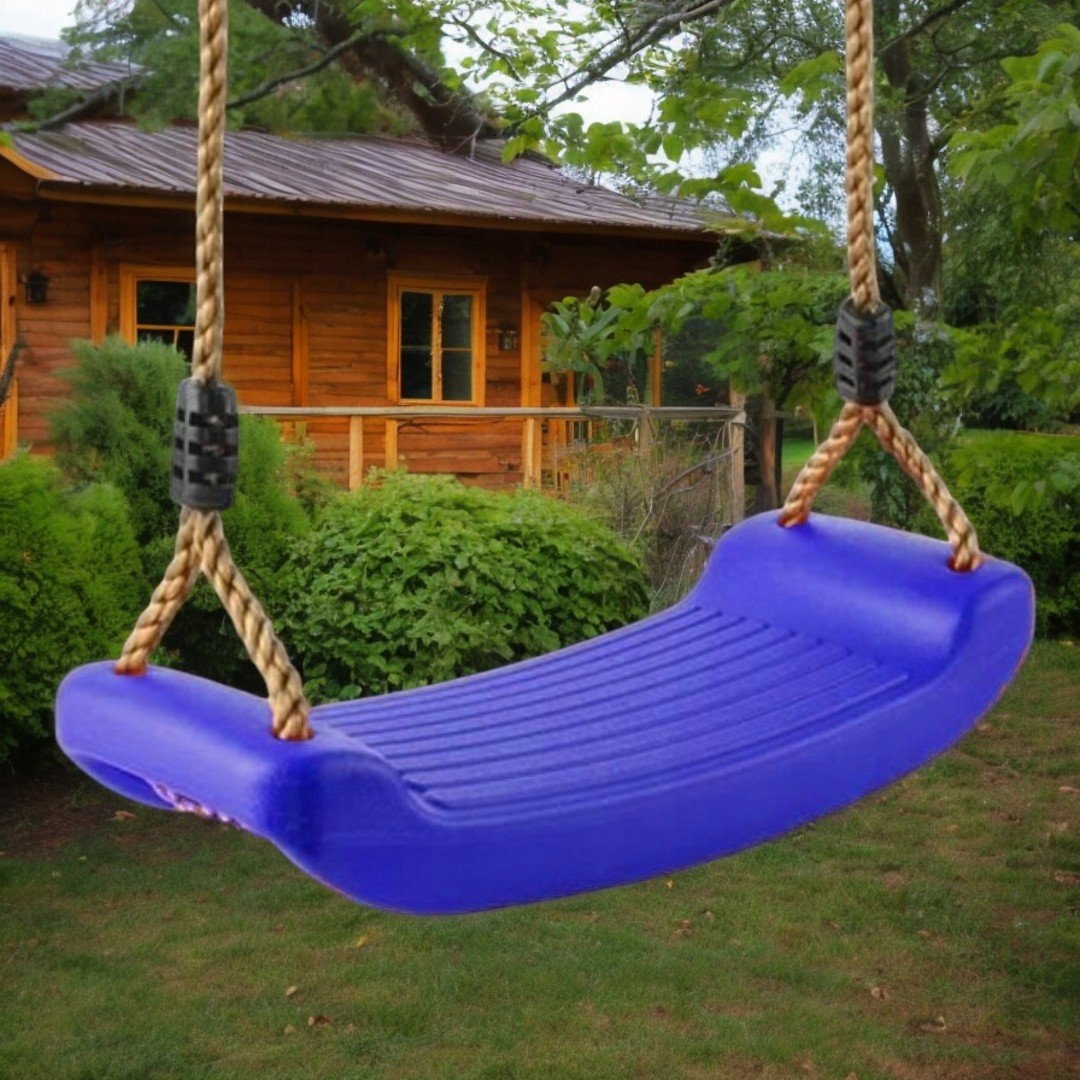 HUŚTAWKA PŁASKA PLASTIKOWA OGRODOWA DESKA MOCNA Rodzaj siedzisko