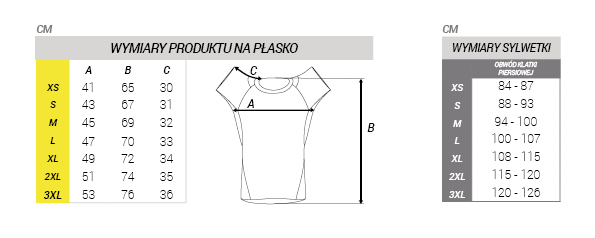 MĘSKA TRENINGOWA KOSZULKA NA SIŁOWNIE SMMASH Materiał dominujący poliester