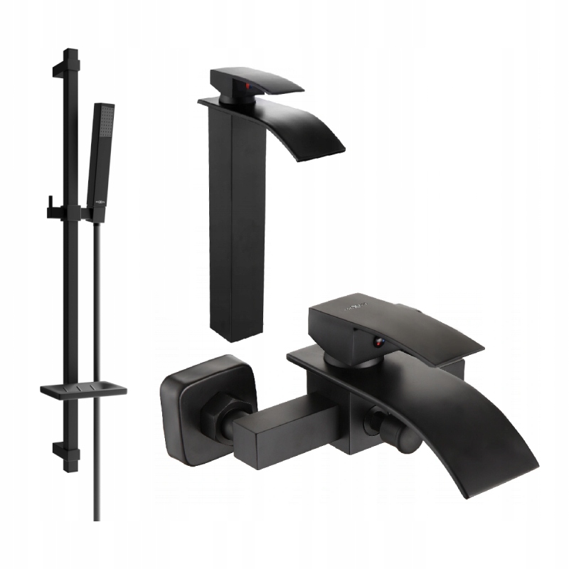 Mexen Aries DQ77 vaňová súprava, čierna 744813DQ77-70