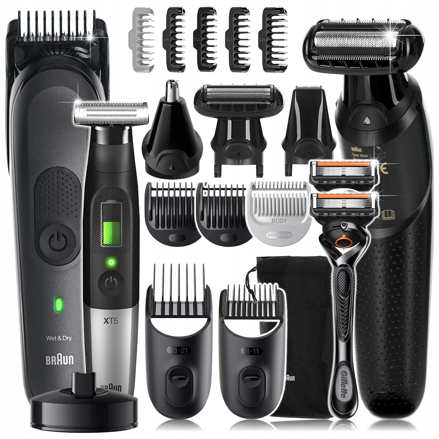 Trymer Do Brody Nosa Uszu Maszynka Do Włosów Golarka Braun Series 7 Limited