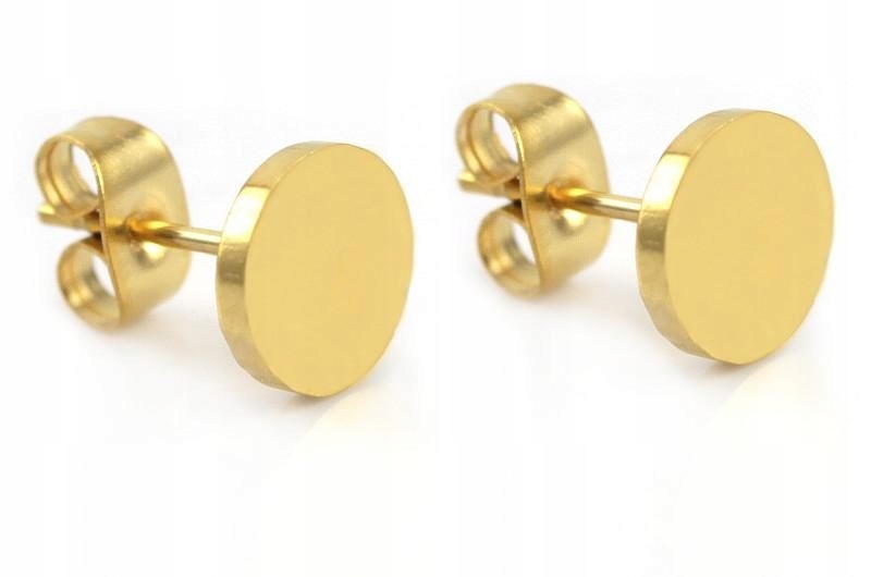 

Złote Kolczyki Celebrytki Ring Stal Chirurgiczna