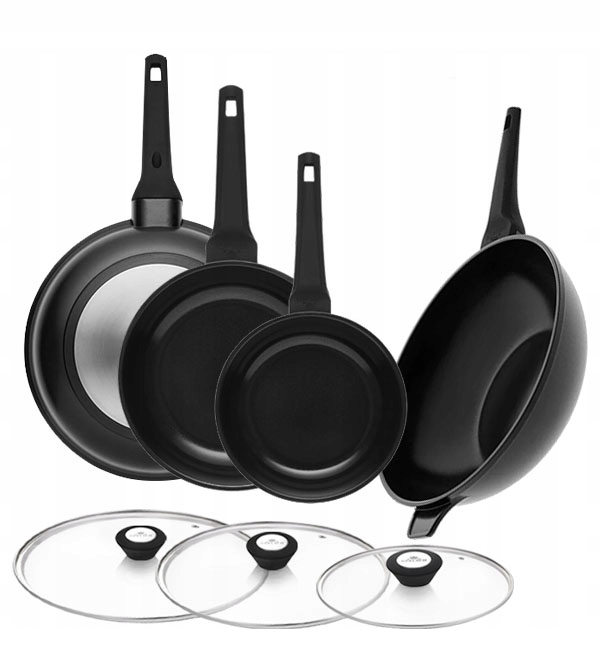 

Gerlach Monolit Kpl Patelnia 20 24 28+WOK+POKRYWKI