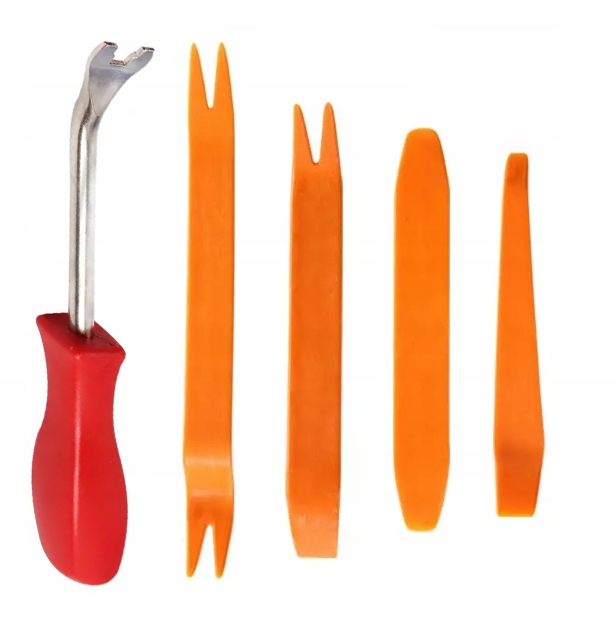 5x ŁOPATKI ŚCIĄGACZE ŁYŻKI DO DEMONTAŻU TAPICERKI WYJMAKI SPINEK RADIA EAN (GTIN) 5904555942257