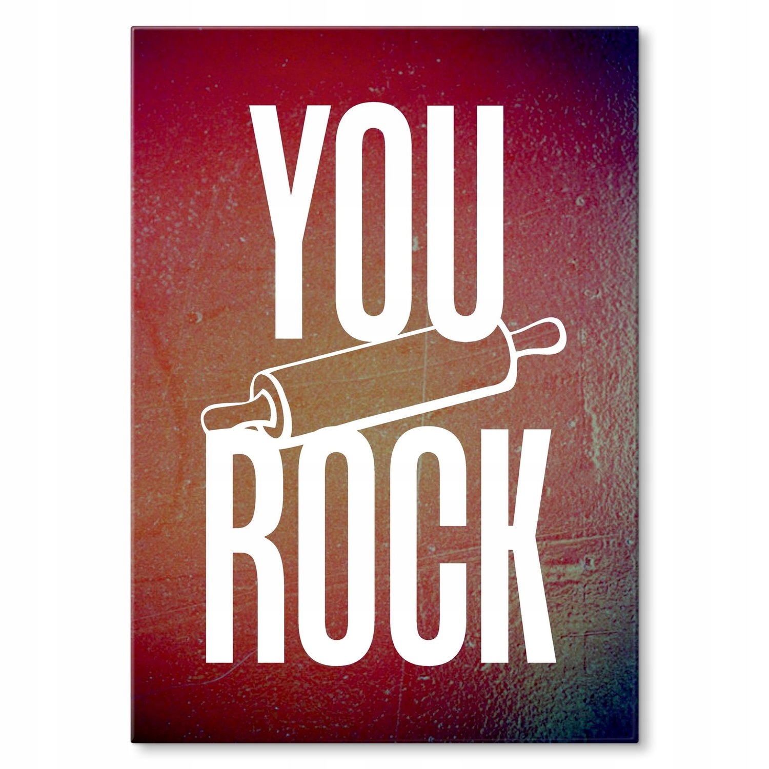 Kovový plakát You Rock Šidítko Plech 30 x 42 cm Dárek