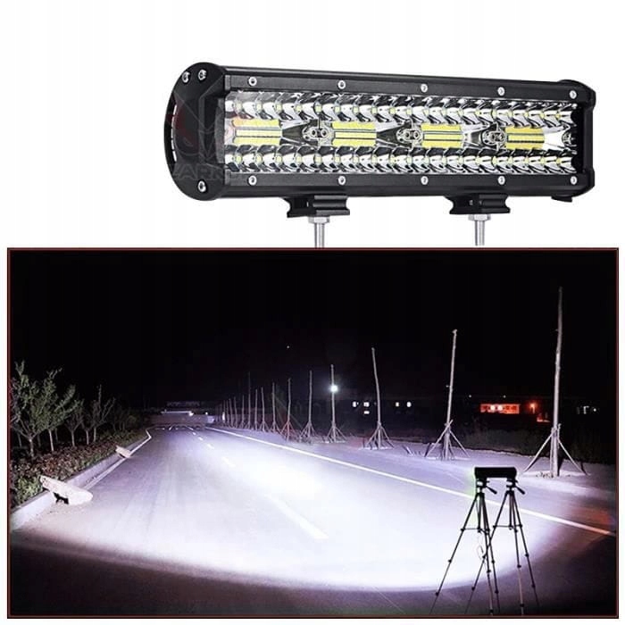 Lampa LED Halogen 240W Rowniarka Zageszczarka HDS Zrodlo swiatla LED