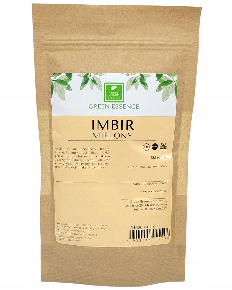 

Imbir Mielony proszek 100g Najlepsza