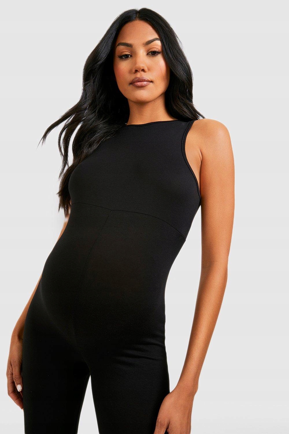 Boohoo czarny damski ciążowy kombinezon 38 Rozmiar 38