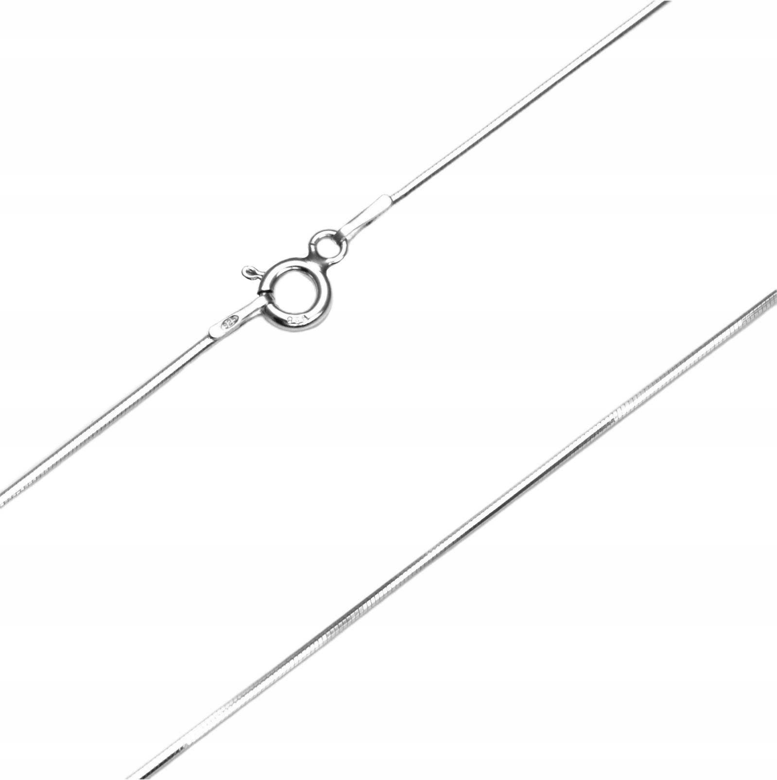 

Łańcuszek linka ośmiokątna 0,85mm 60cm Srebro 925