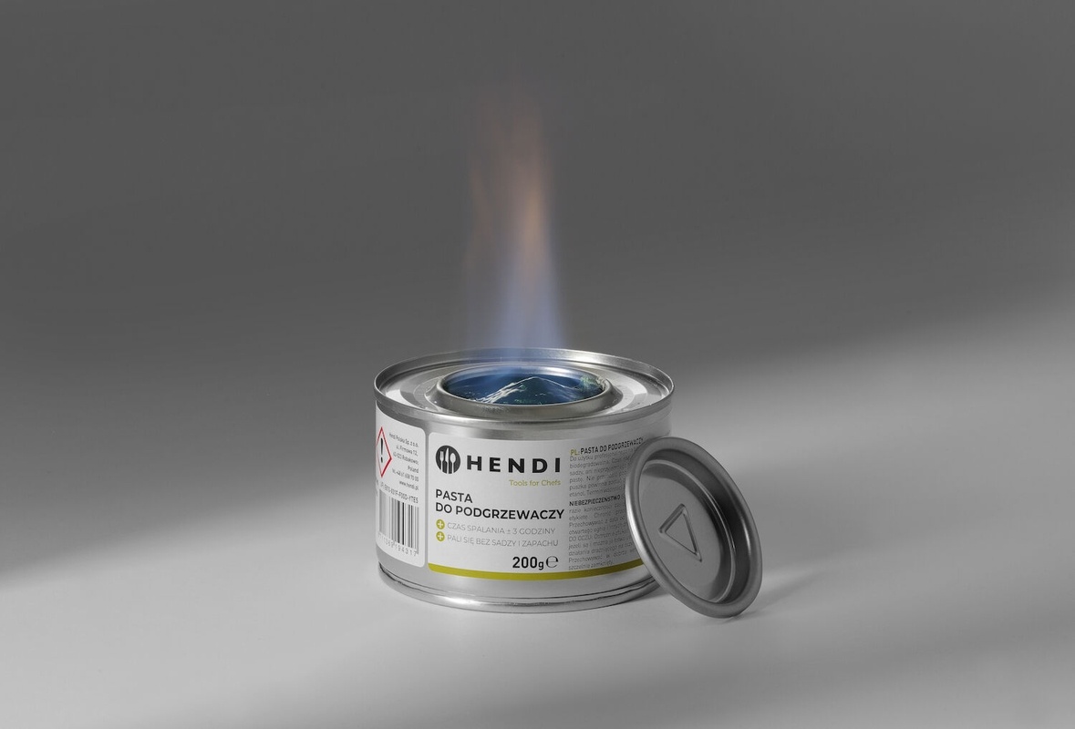 HENDI Pasta do podgrzewaczy - puszka 200g - 48 szt. Marka Hendi