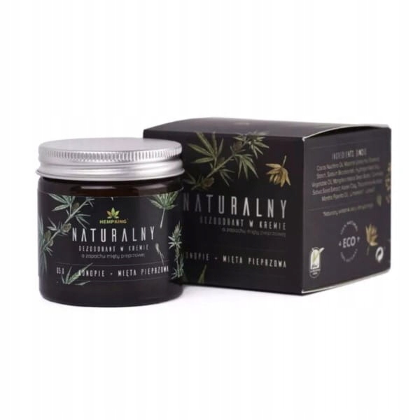 Hempking Krémový deodorant máta peprná 65 g