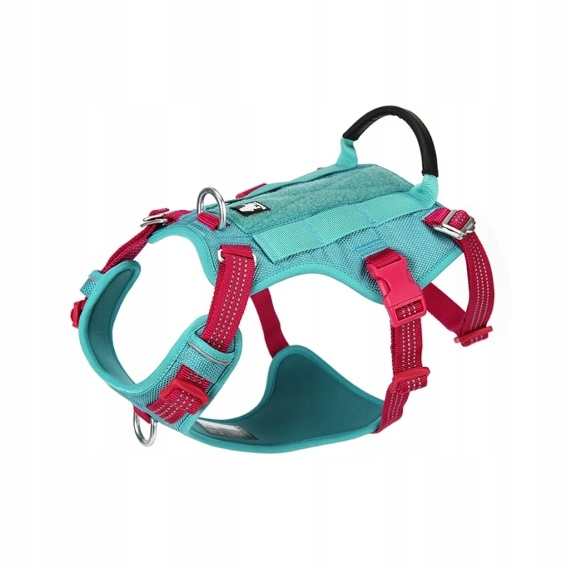 Szelki antyucieczkowe dla psa Truelove Safe Hiking niebieskie L