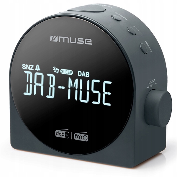 RADIOBUDZIK RADIO FM ALARM DAB+ MUSE M-185 CDB