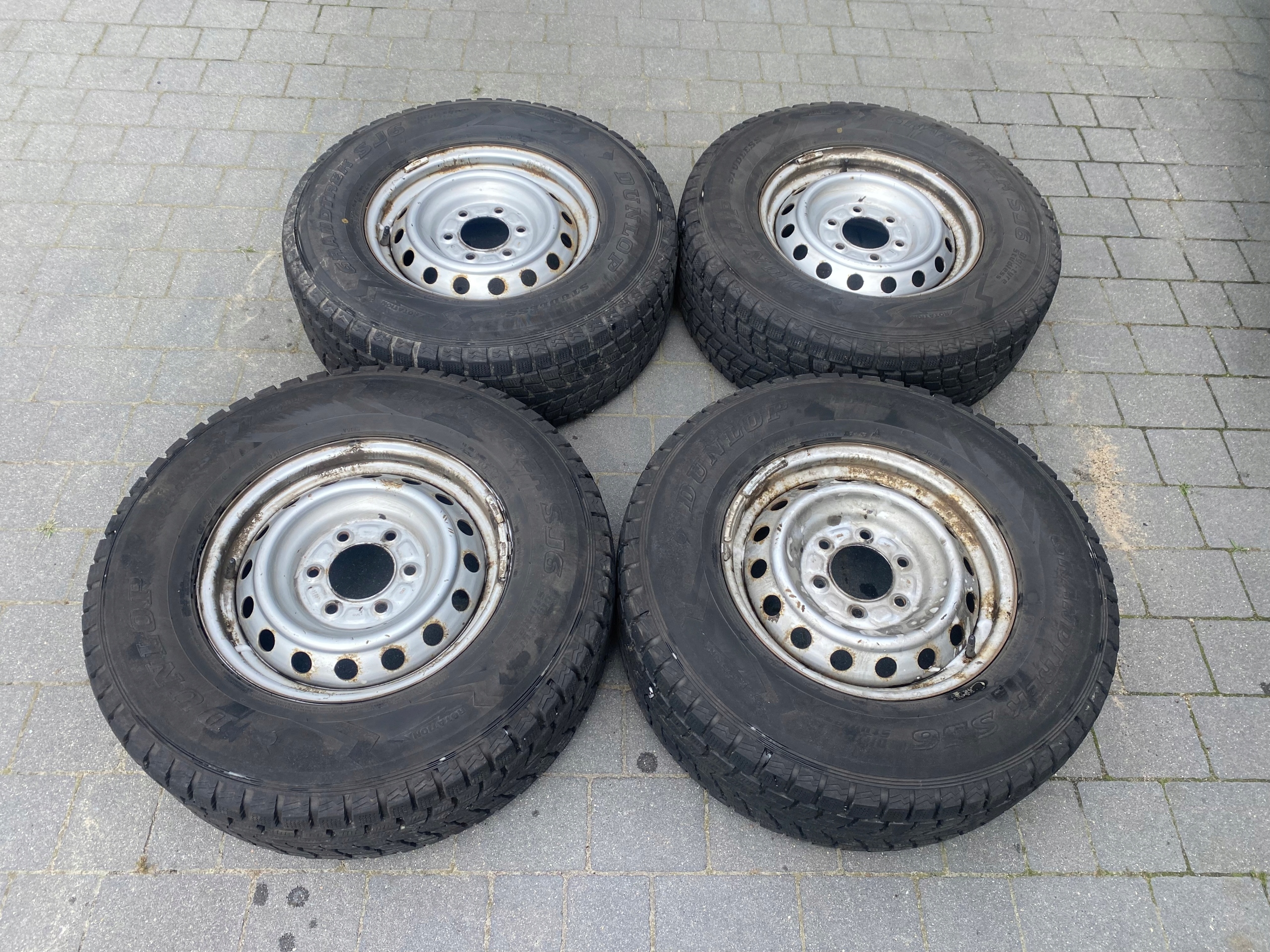 Колеса ford рейнджер 255/70r16 Dunlop Грандтрек Sj6