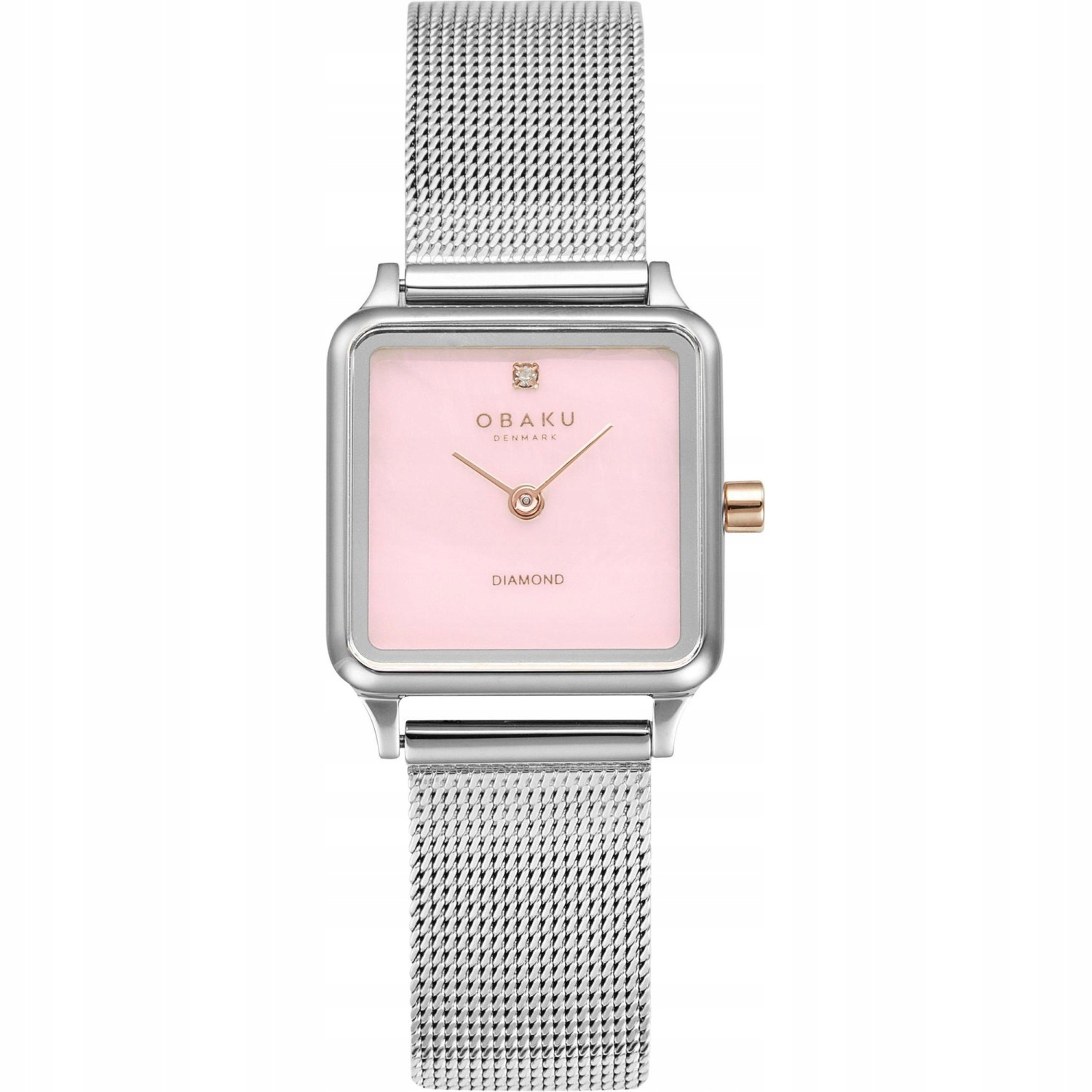 Dámské hodinky Obaku Denmark V301LXCPMC-PTV stříbrné