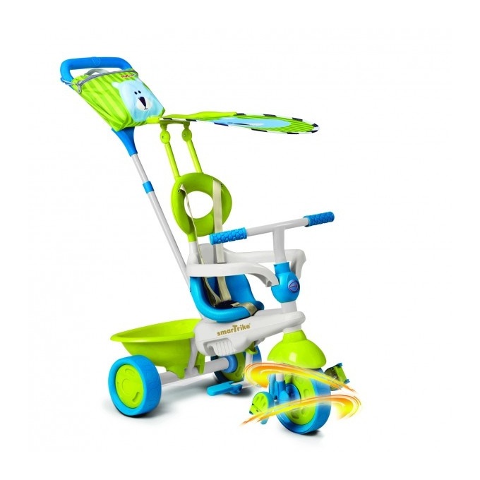 Smart Trike Rowerek Trójkołowy Wieloetapowy Safari 4w1 Niedźwiadek 10-36mcy