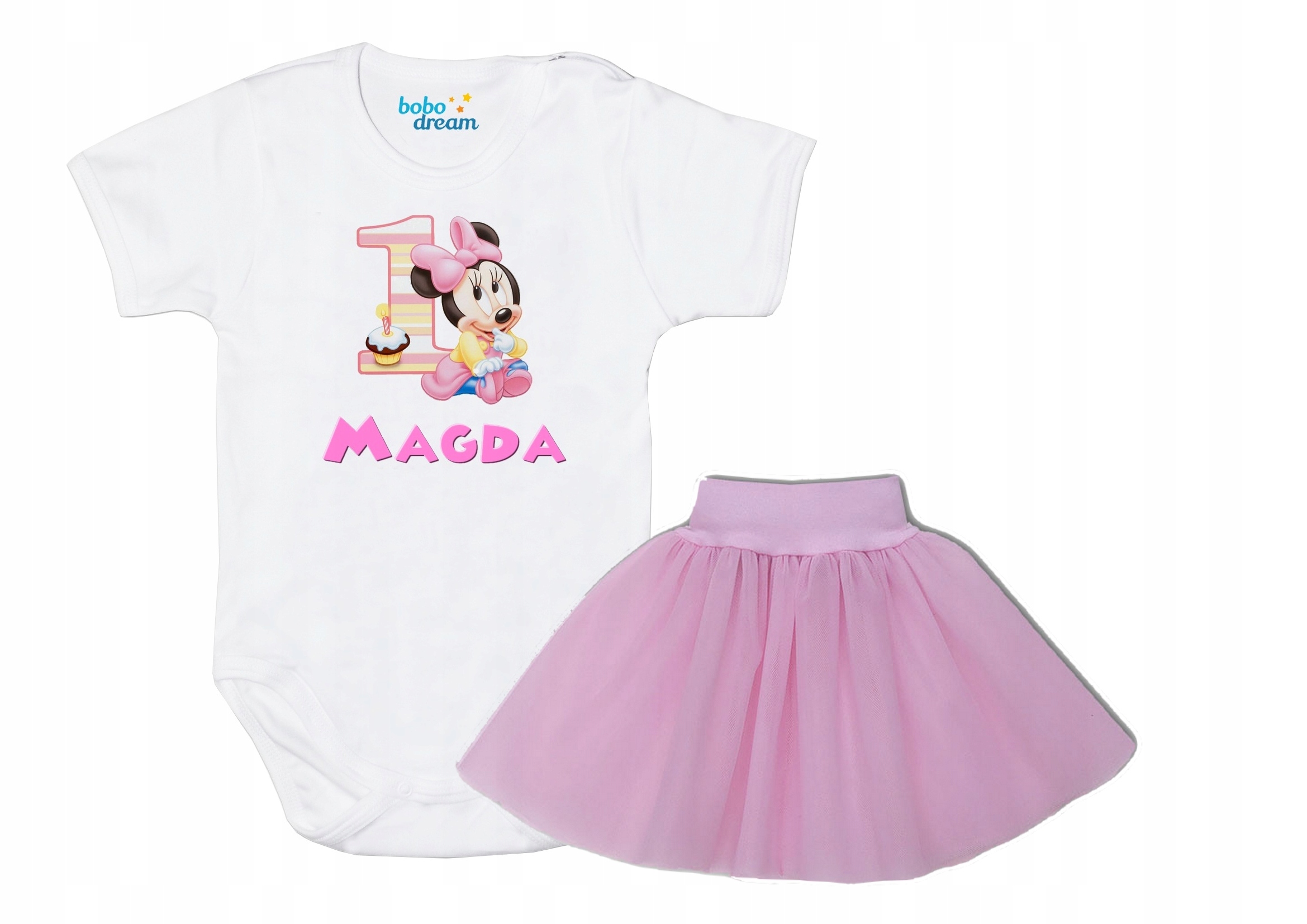 Zestaw body spódniczka Urodziny Mam Roczek 98