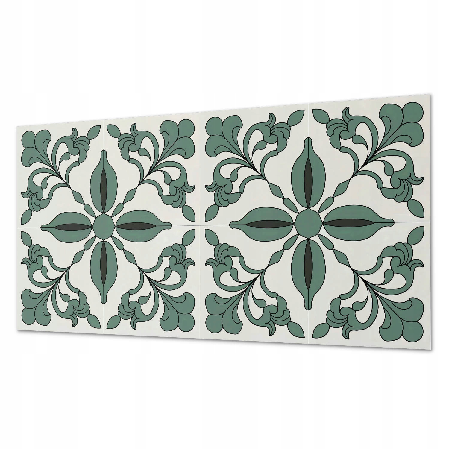 Vinylový samolepiaci panel do kuchyne Atraktívny botanický vzor 120 x 60 cm