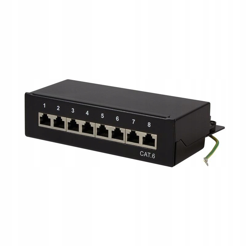 Patch panel stacjonarny LogiLink NP0017B 8x RJ45