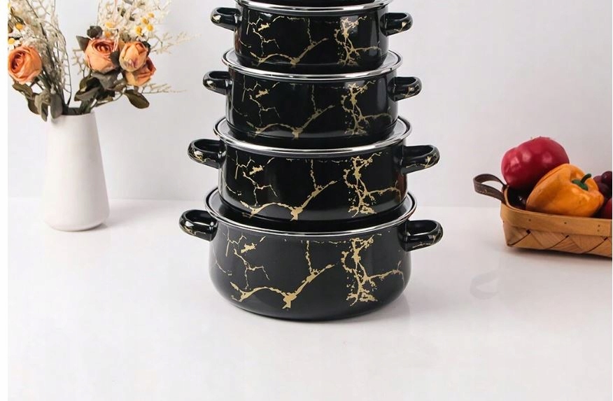 Shein Černé Hrnce 4 Kusy