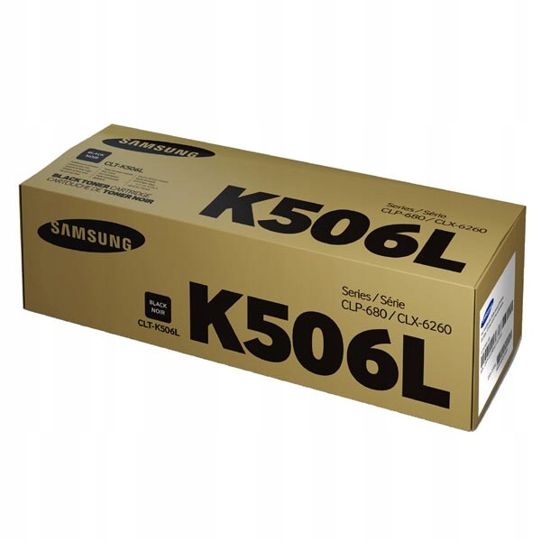 Samsung CLT-K506L High Yield Black Toner Cartridge
