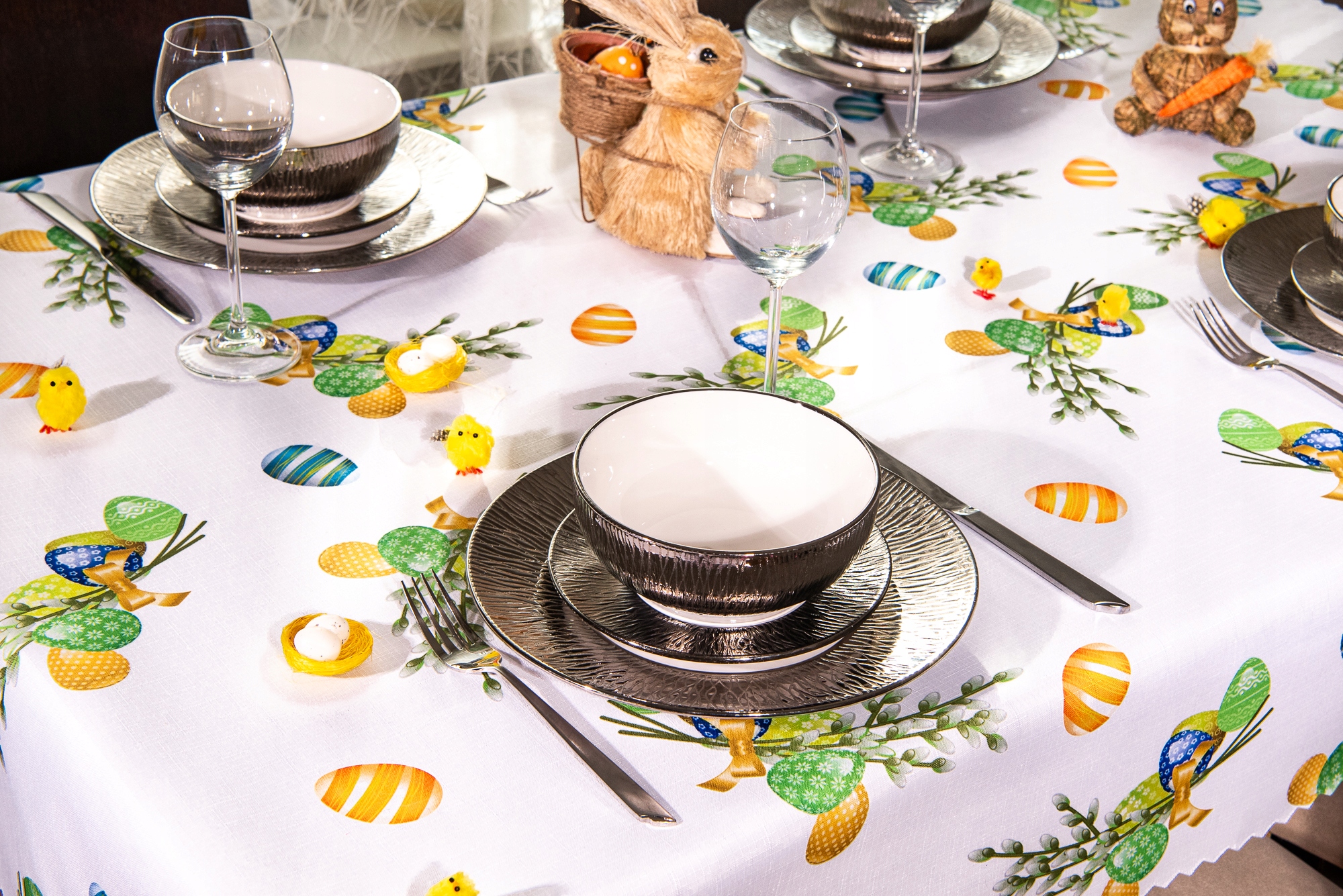 OBRUS Wielkanocny WIELKANOC Świąteczny wymiar WN Kształt różne kształty