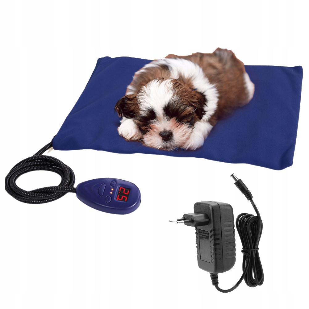 Vyhřívací Podložka Pro Psa A Kočku Vyhřívaná Deka Pro Zvířata 40X30 CM