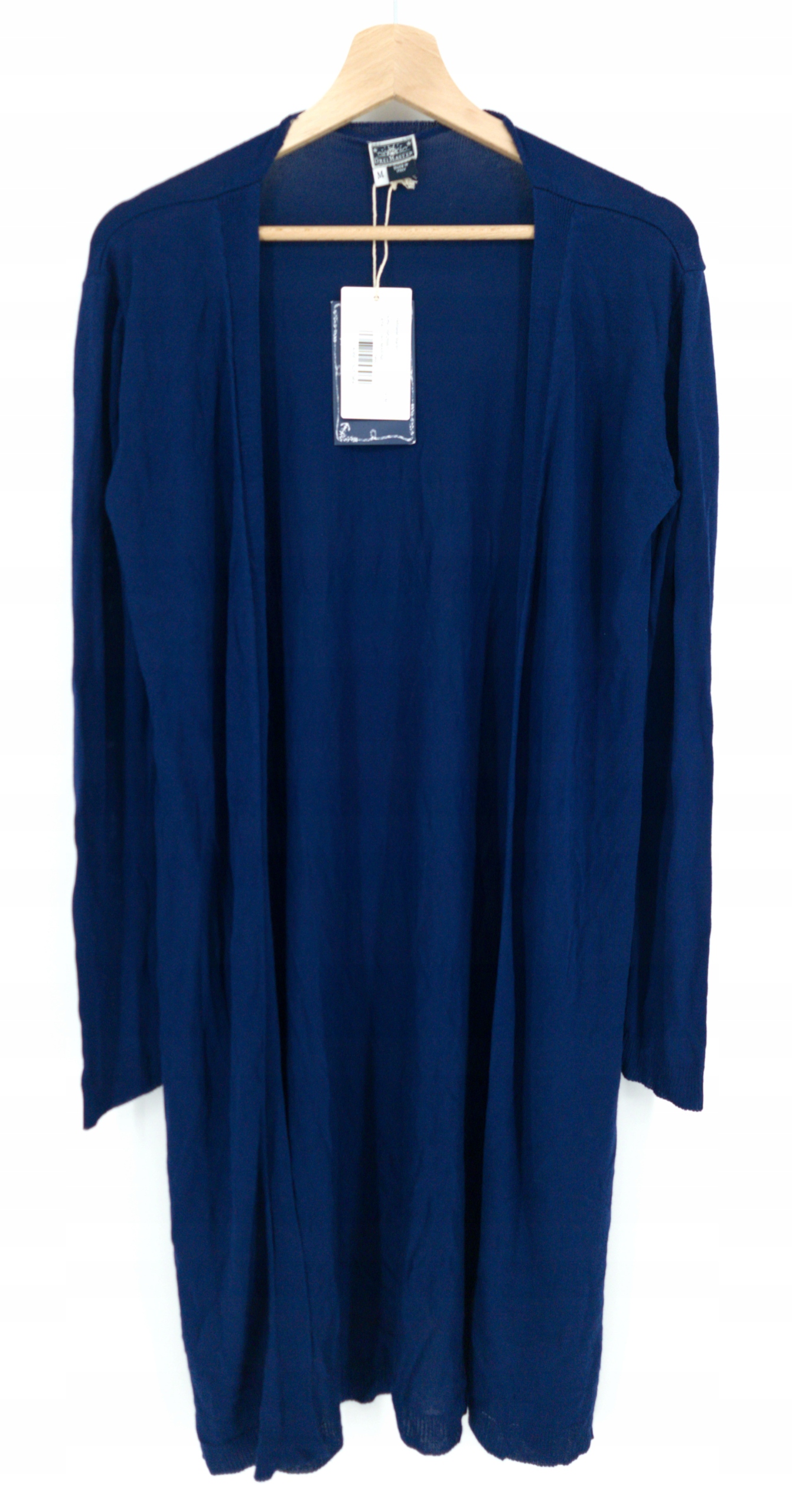 Kardigan z viskózy tmavě modrý Dreimaster M