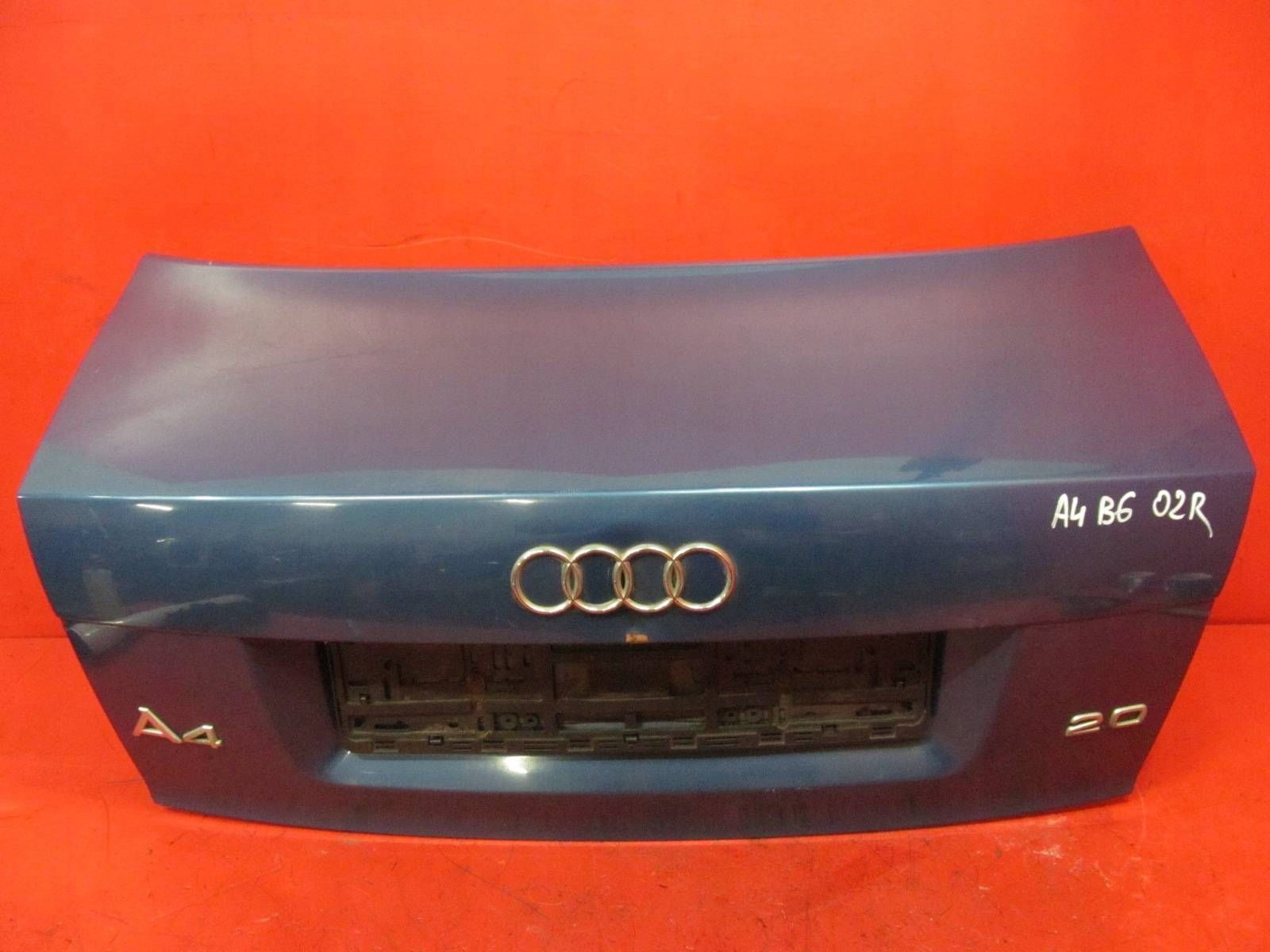 AUDI A4 B6 8E 8E2 MALYSZ 2000-2004 sedan 4D blue trunk door boot LZ5W