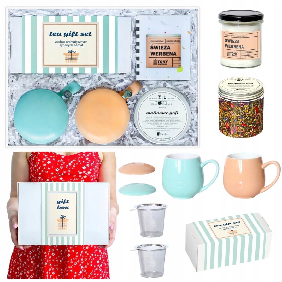 Levně Výjimečná sada Box Tea Gift Set – překvapení s dobrotami příslušenství