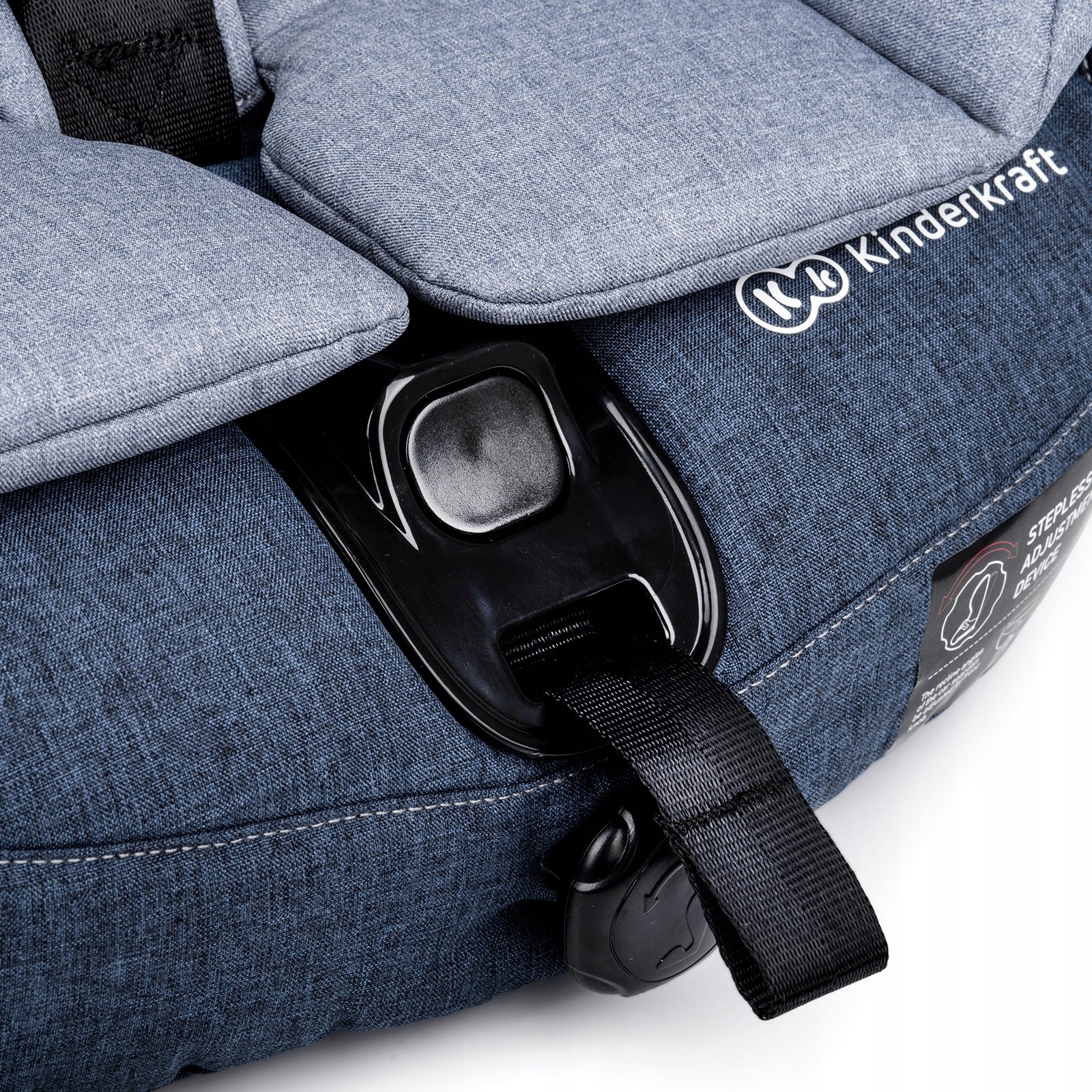 Fotelik samochodowy 9-36 Kinderkraft SAFETY ISOFIX Sposób montażu ISOFIX