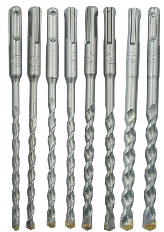 

Wiertła Do Betonu Sds Plus Zestaw Wierteł 8 Szt