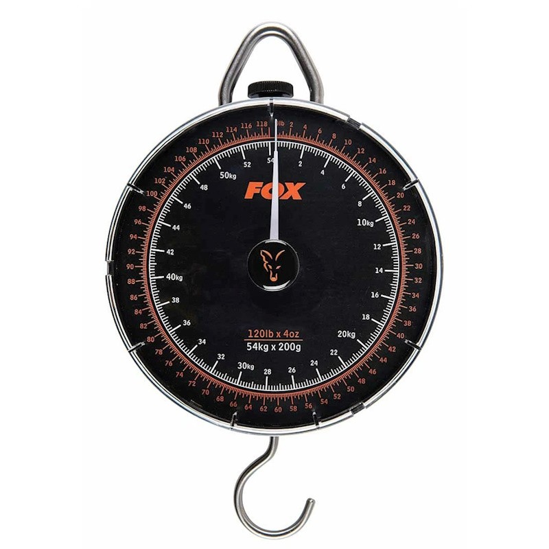 Karpiowa Waga Mechaniczna Fox Dial Scales 60lb 27kg Do Ważenia Ryb Karpi