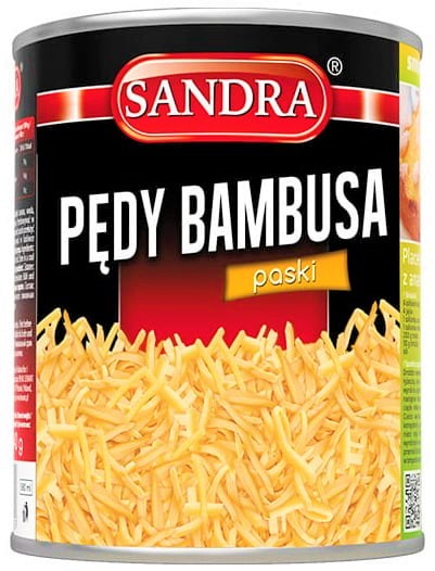 

Pędy bambusa Sandra puszka 425ml