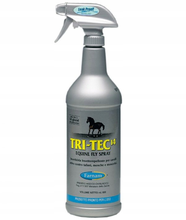 Farnam Tri-tec Spray przeciw owadom dla koni horse 946 ml z filtrem Uv