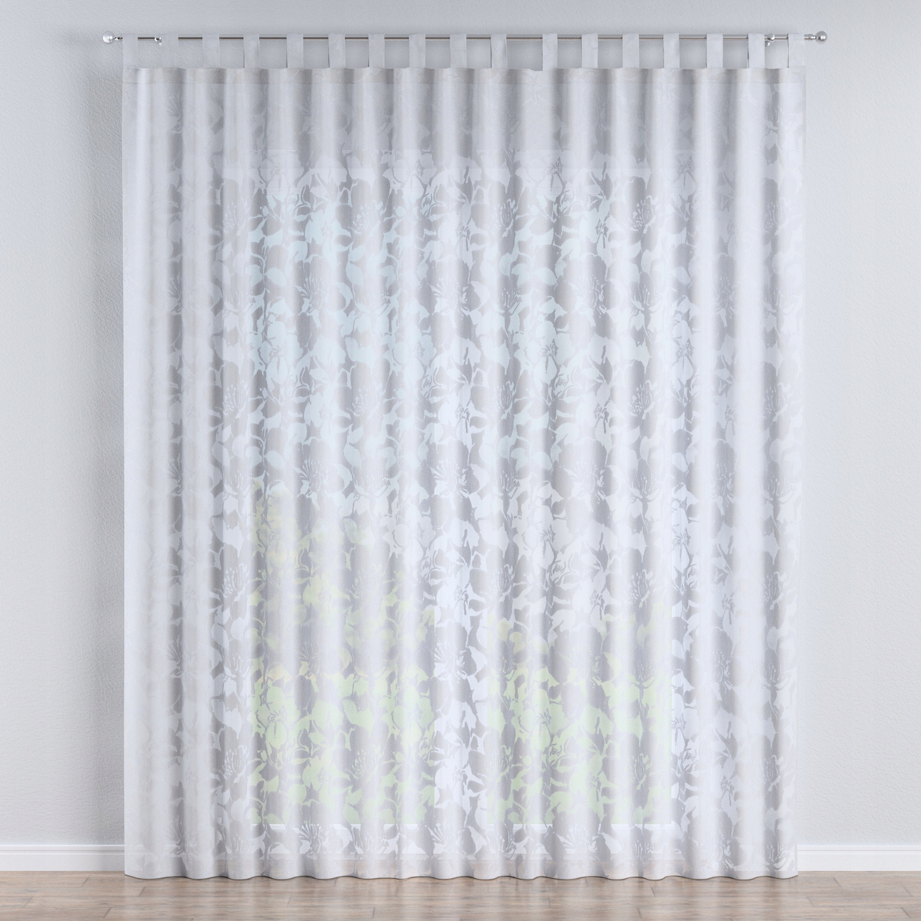 Hotová Záclona na ramenních popruzích Woalowa 140x260 cm bílá