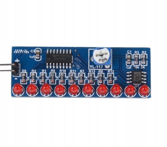 Светодиодный модуль плавающий свет CD4017 DIY KIT SMD