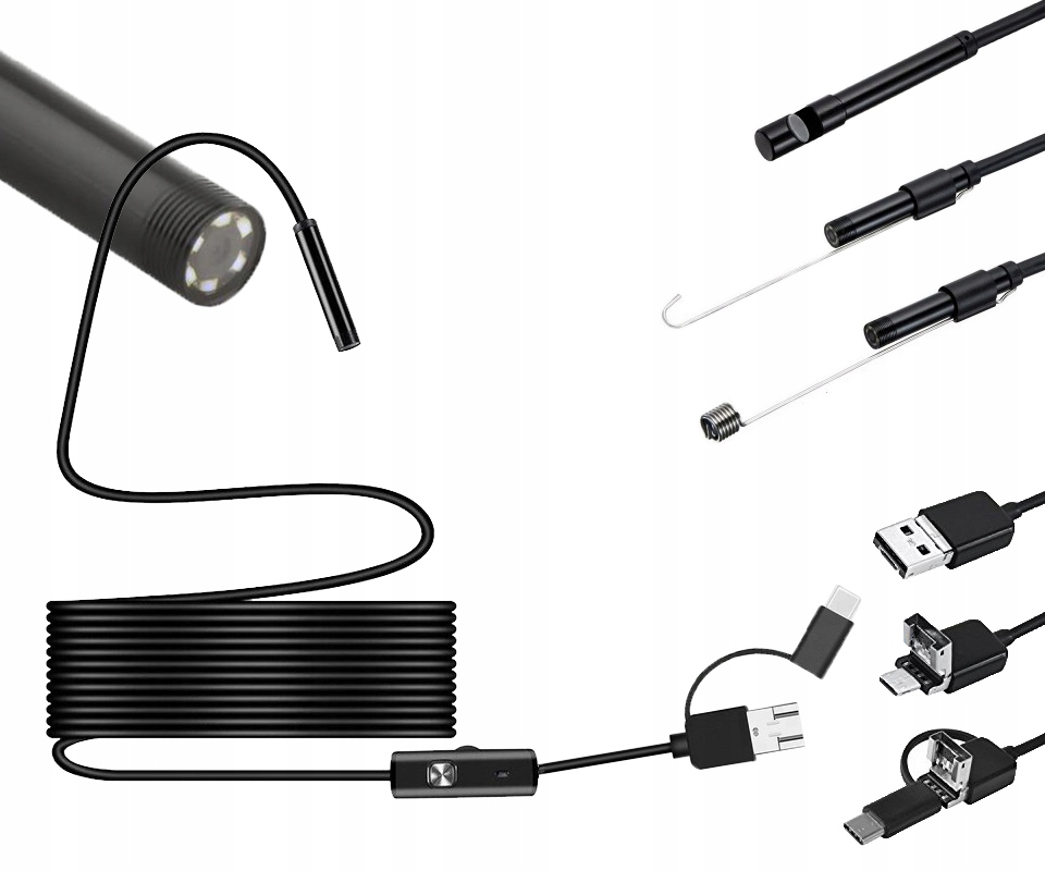 

Endoskop Kamera Inspekcyjna Android Usb 5m 5.5mm