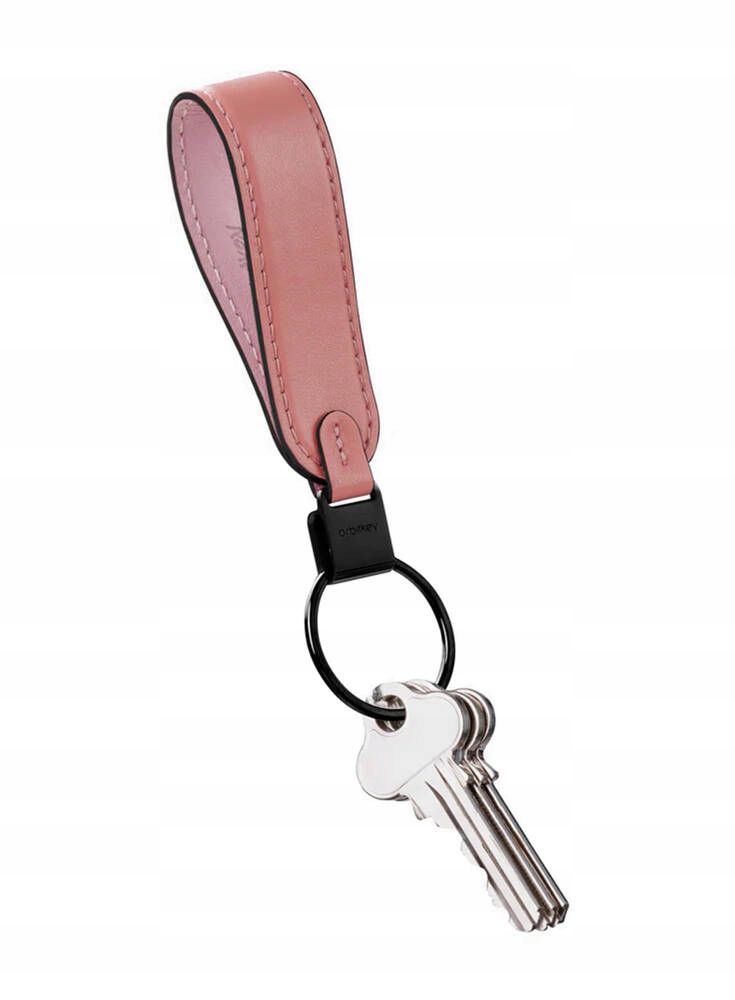 Dámský kožený organizér na klíče Orbitkey Loop Keychain cotton candy