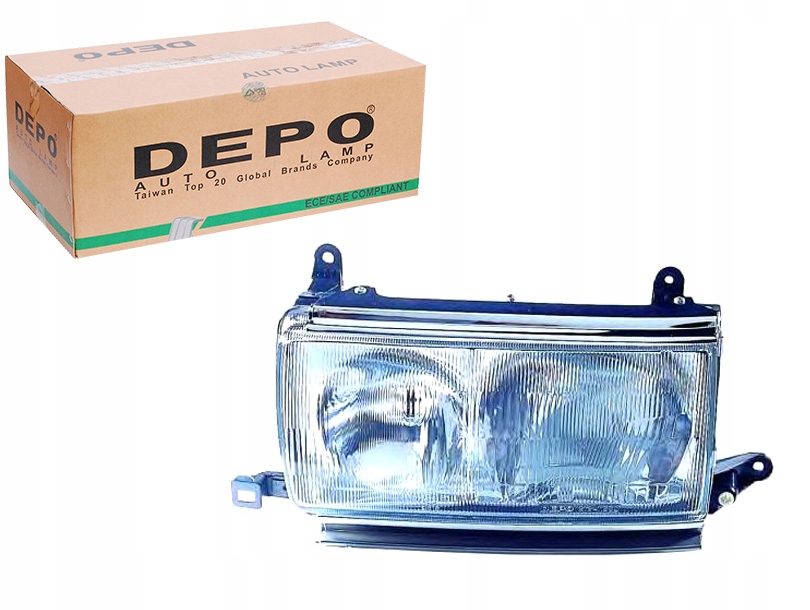 DEPO ФАРА (H1/H4 ПОСОБИЕ) TOYOTA LAND КРУИЗ