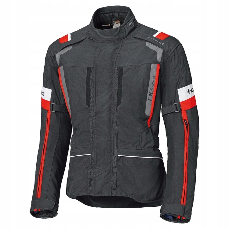 Held 4-TOURING 2 cestovná textilná bunda čierna/červená vel.XL