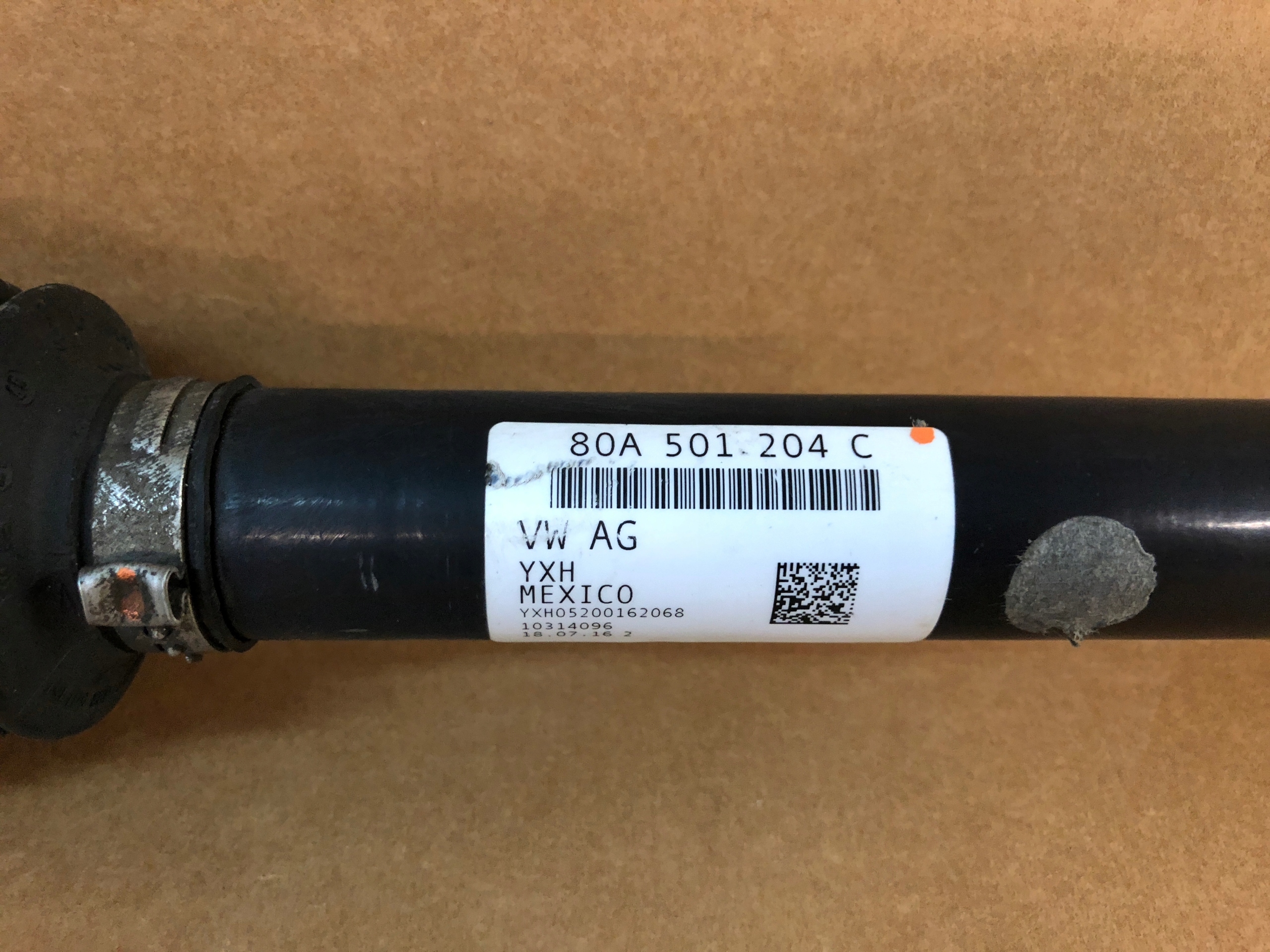 AUDI Q5 80A semi-axis right rear part original