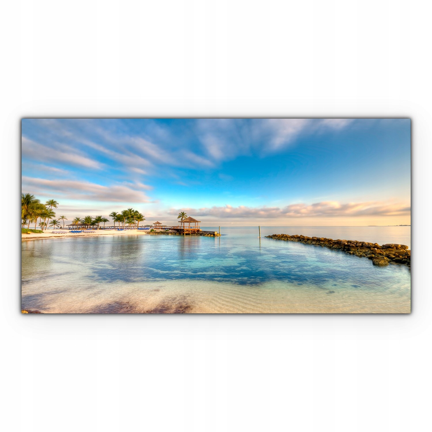 

foto-obraz na płótnie 120x60 Morze Plaża Krajobraz