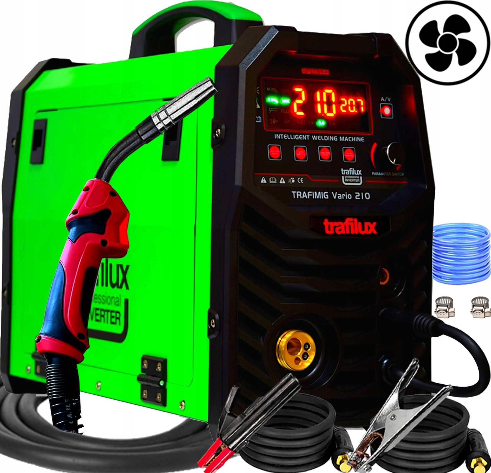 Invertorová Svářečka Migomat Poloautomatická Trafilux Trafimig Vario 210