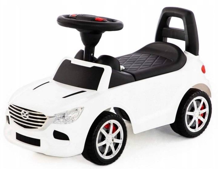 

Samochód Jeździk Pojazd Car Biały Polesie