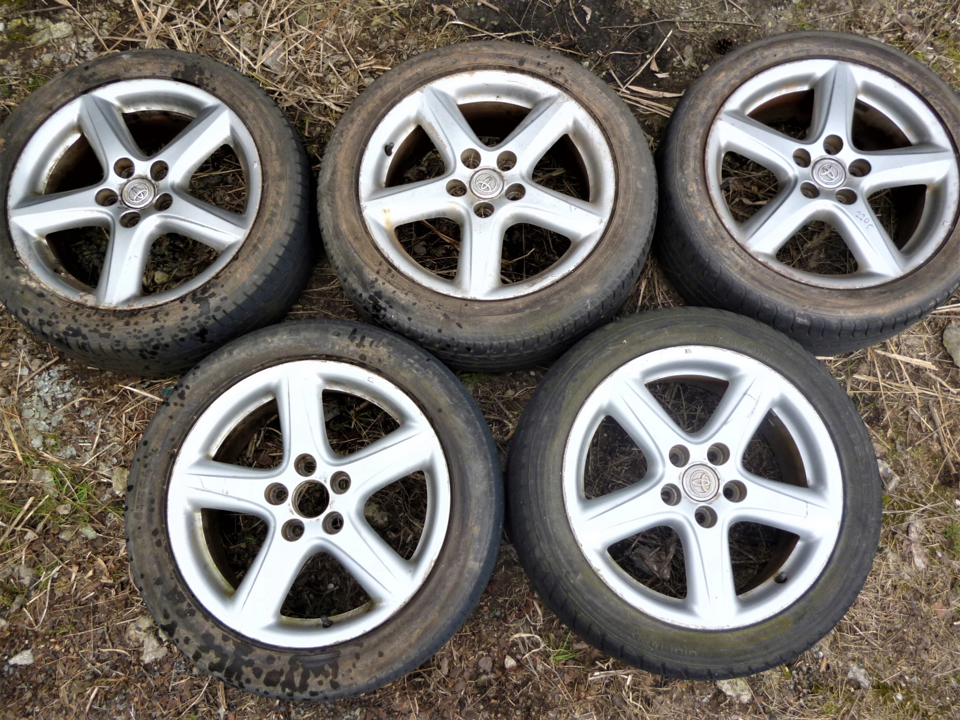 TOYOTA AVENSIS T25 FELGI ALUMINIOWE 17 5X114,3