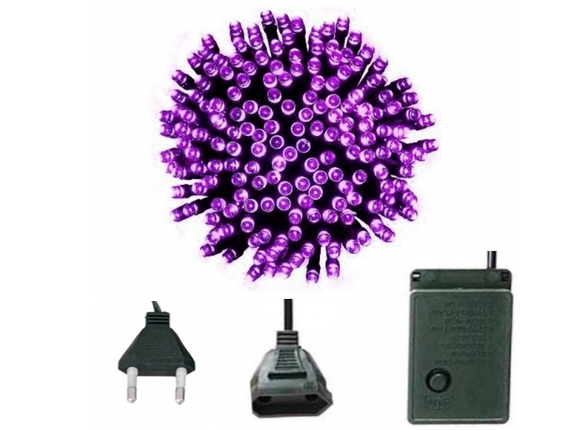 

Lampki na choinke 100 Led Fioletowe