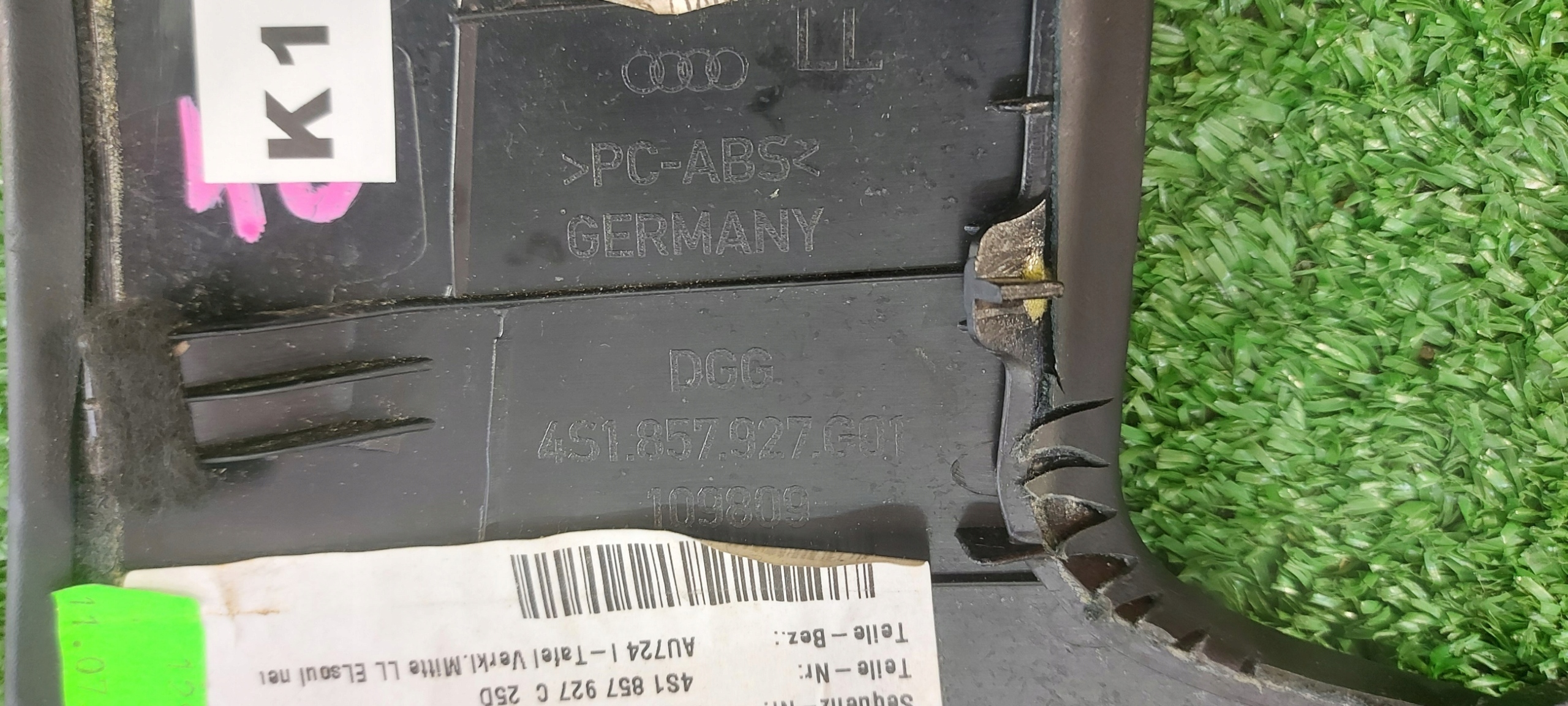 fedél PANELU KLIMY a klímának AUDI R8 4S ORG