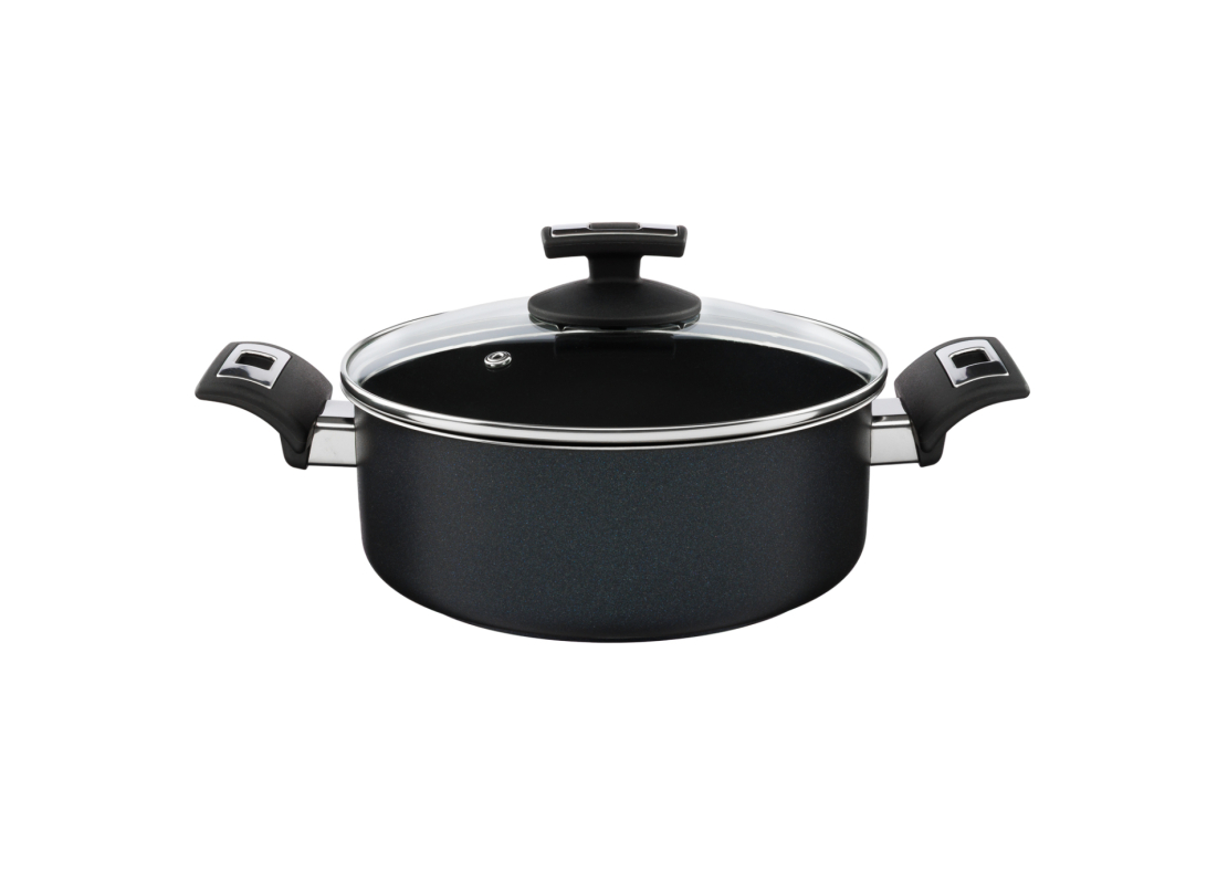 Kolimax Comfort Black Rajnica s pokrievkou 22 cm 3,0 l