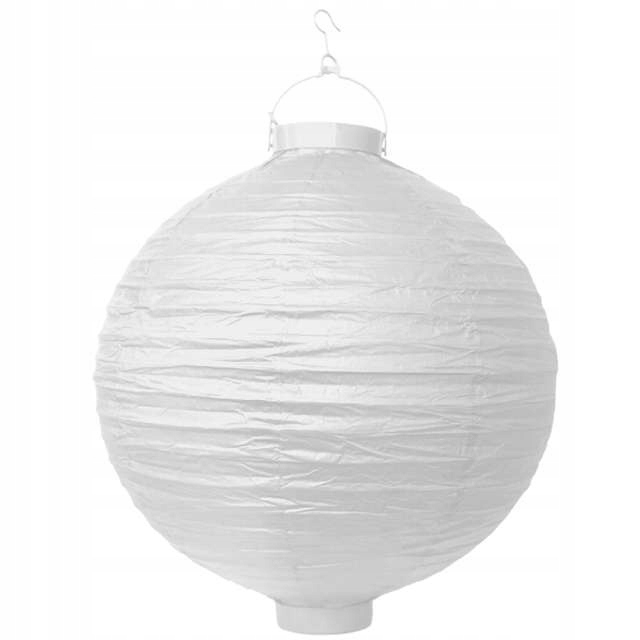 

świecący papierowy Lampion dekoracyjny Biały
