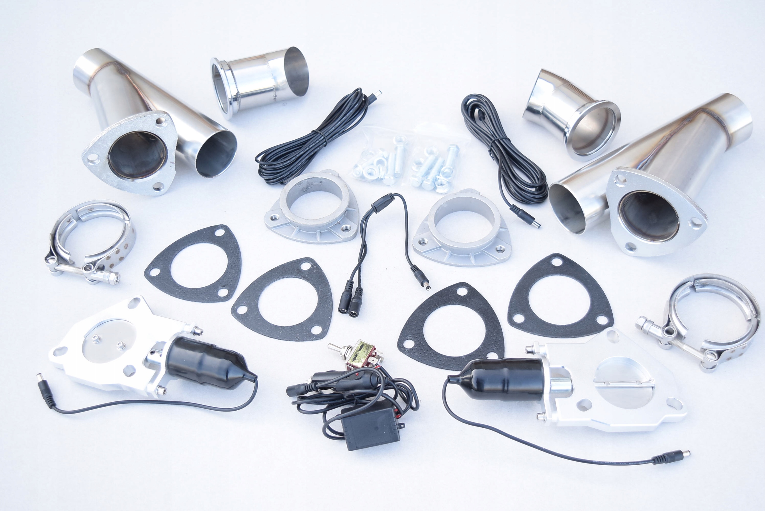 1 - ЭЛЕКТРОННЫЙ ДЕМПФЕР ВЫХЛОПА ТЮНИНГ 51ММ 2'